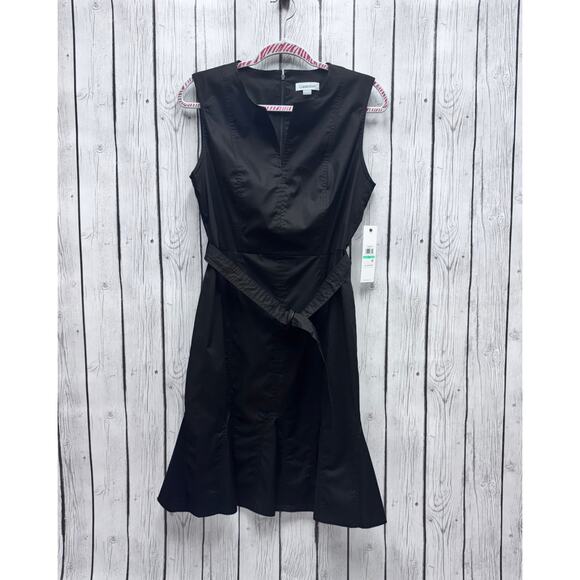 NWT Calvin Klein Black Dress Size 8 - Picture 1 of 5